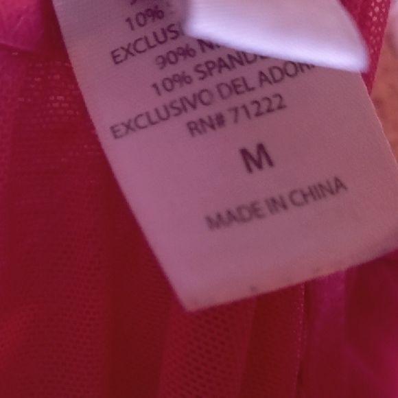 Pink Lace Trim Chemise - Picture 5 of 5